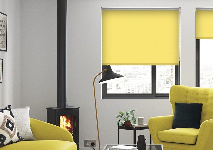 Energy Saving (Blackout), Sunset - Twist&Fit Roller Blind - Image 3